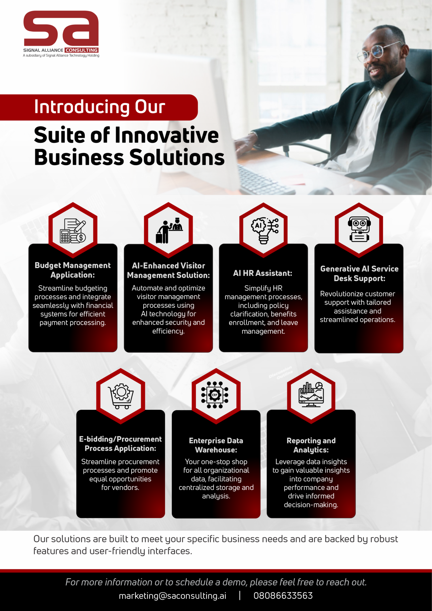 Introducing Our Suite of Innovative Business Solution
